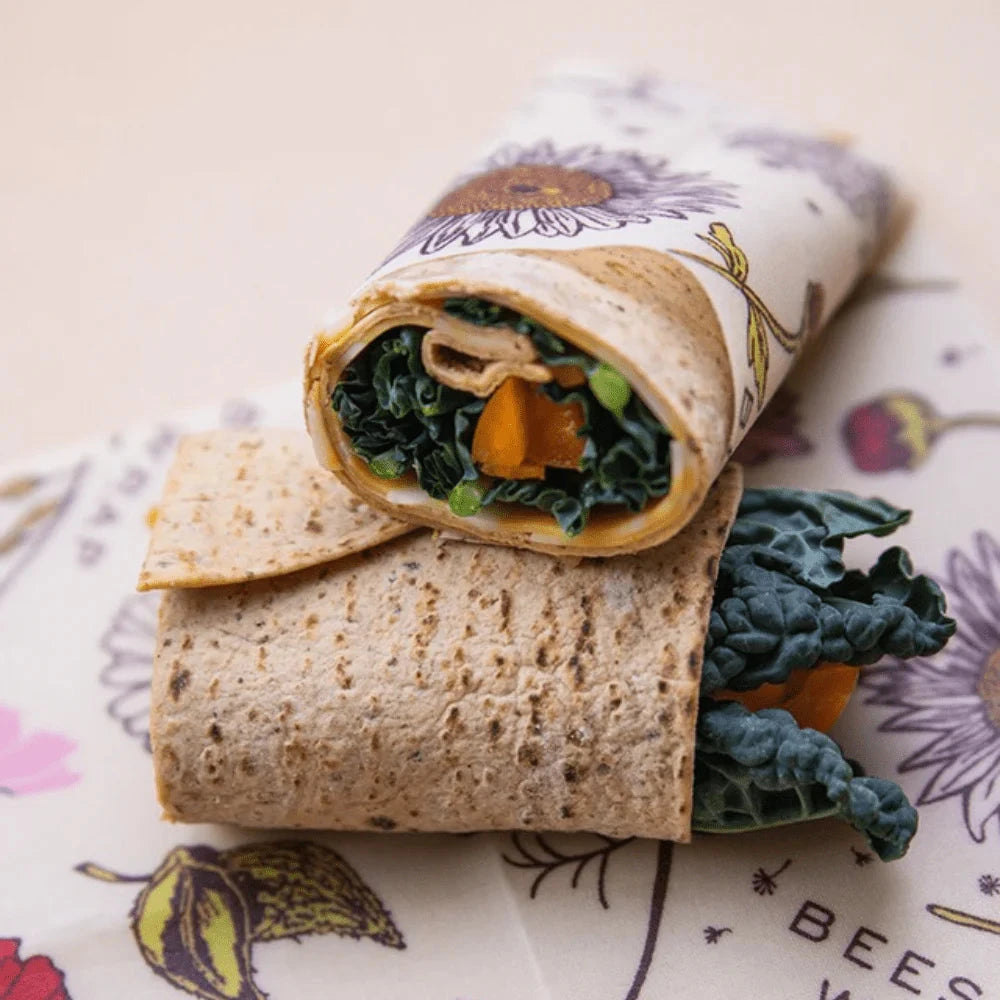 Sandwich Wrap Meadow Magic Vegan Wraps Bee's Wrap