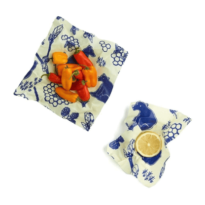 Assorted Wrap 2 Pack (S, M) Honeycomb and Bees and Bears Bundles Bee's Wrap 