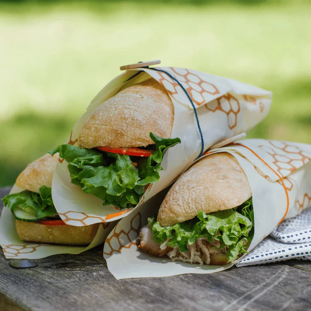 Sandwich Wrap Honeycomb Wraps Bee's Wrap 