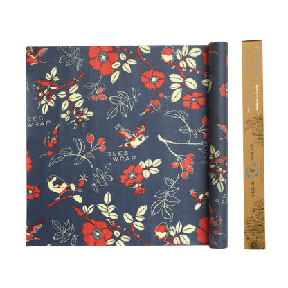 Roll Bee's Wrap Botanical Blue 