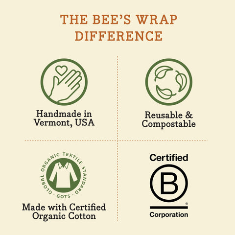 Bee's Wrap® Reusable Snack & Sandwich Bags