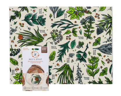 Bread Wrap Bee's Wrap Herb Garden with packaging