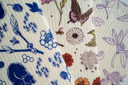 Swedish Dishcloth 3 Pack Bee's Wrap 