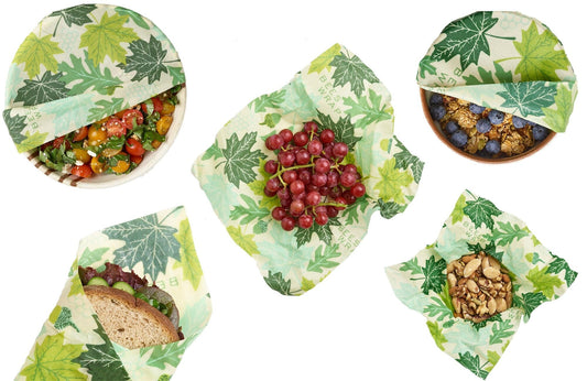 Assorted 6 Pack (2 Sm, 2 Md, 2 Lg) - Forest Floor Bee's Wraps Bee's Wrap 