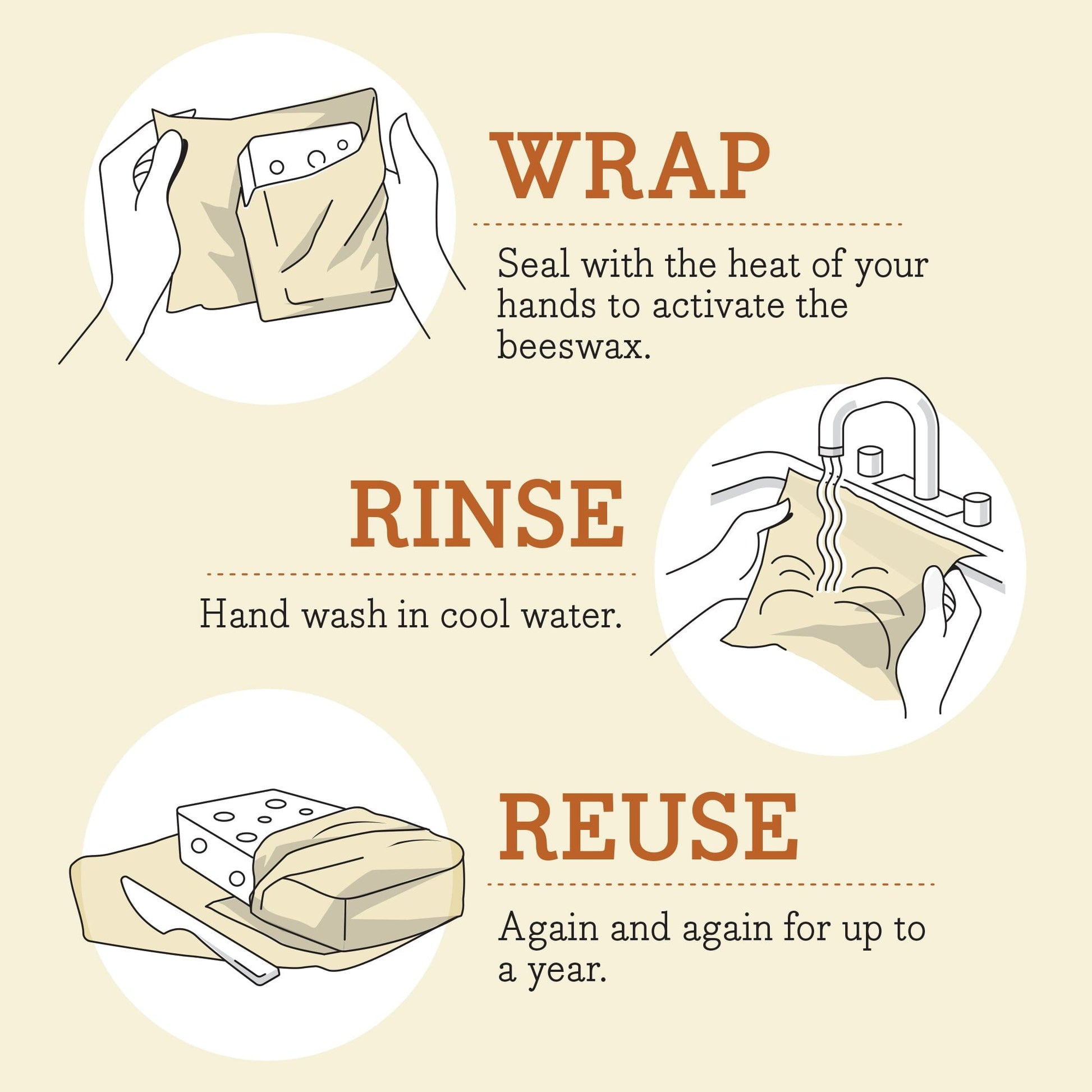 Large Wrap Bee's Wraps Bee's Wrap 