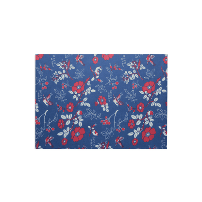 Botanical Bread Wrap flat lay on white background