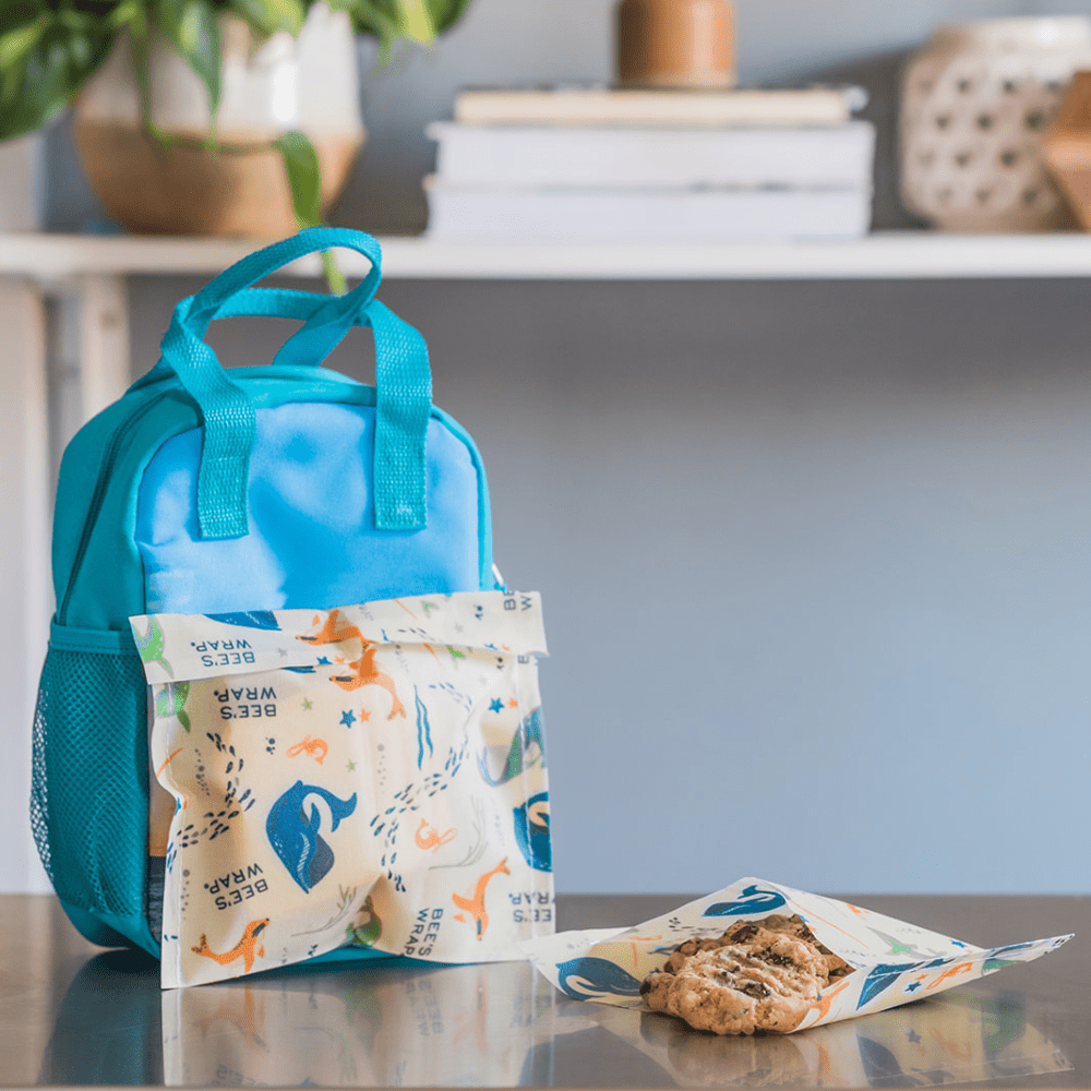 Bee's Wrap - Snack & Sandwich Bags - Under The Sea