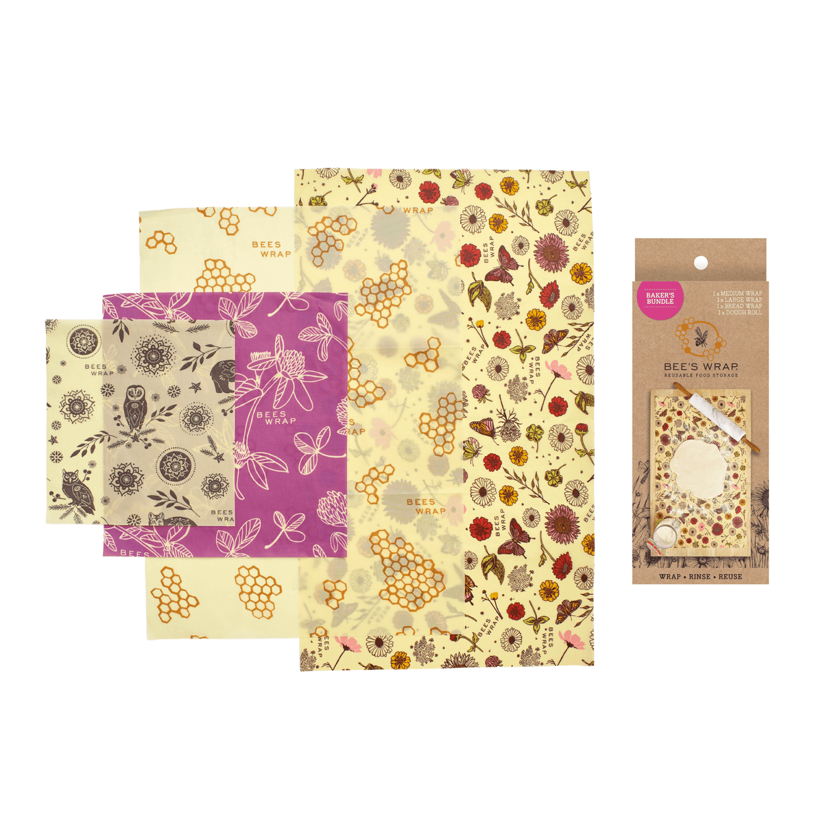 Baker's Bundle Gift Pack Bee's Wraps Bee's Wrap 