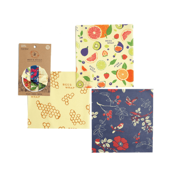 Multi-Print Medium Wraps - 3 Pack Bee's Wraps Bee's Wrap 